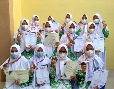 MTs Salafiyah Sabet 94 Kejuaraan Dalam Kurun Waktu 4 Bulan