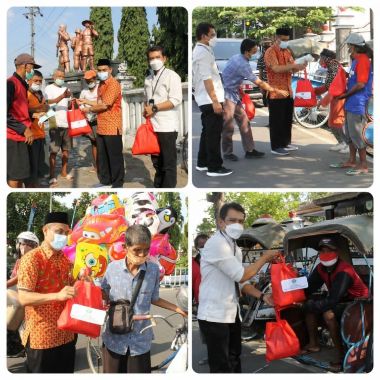 Geliat Giat Jumat Berkah dikala Pandemi Covid