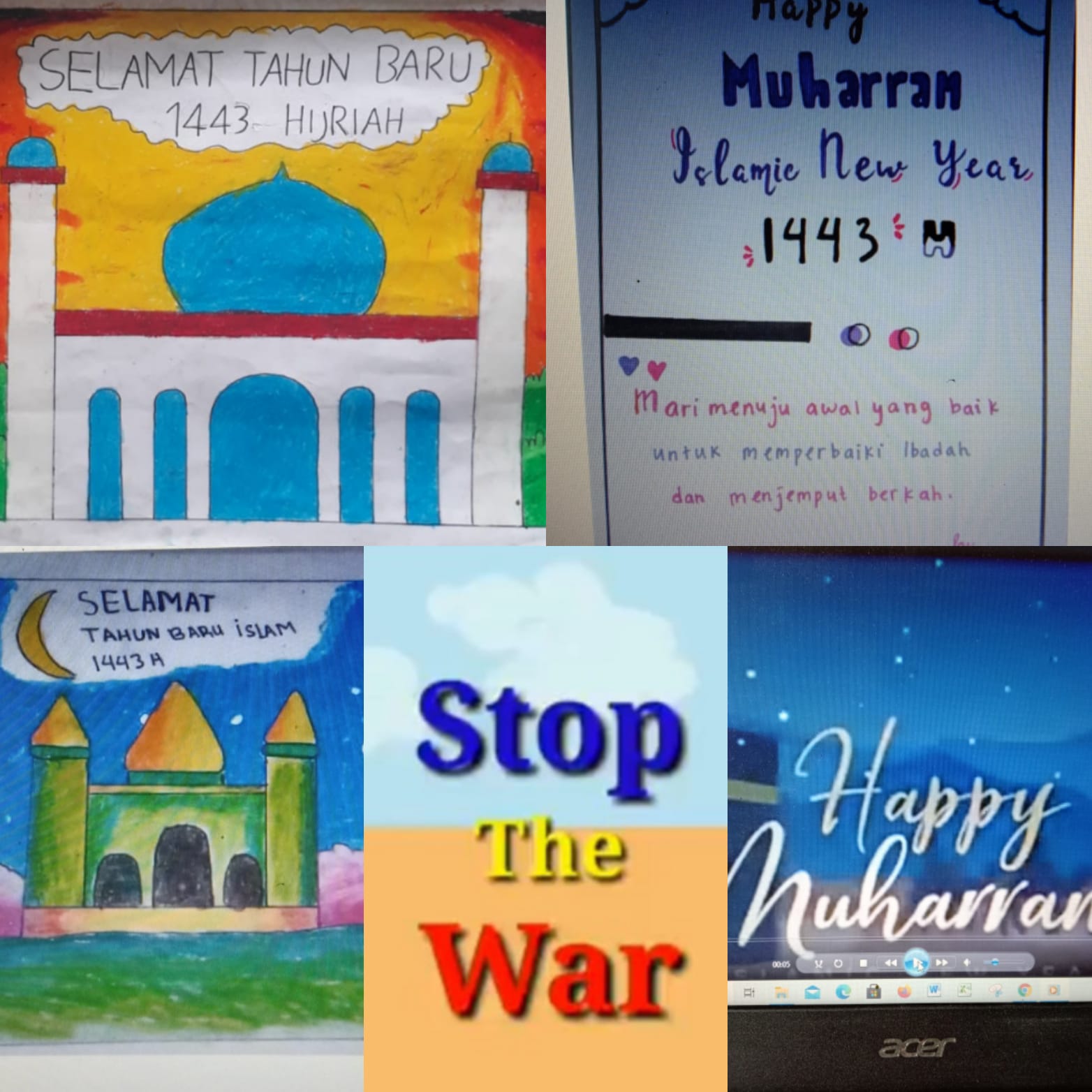 Peringati Tahun Baru 1443 Hijriyah, Ini Yang Dilakukan Guru dan Siwa MIN 4 Kebumen