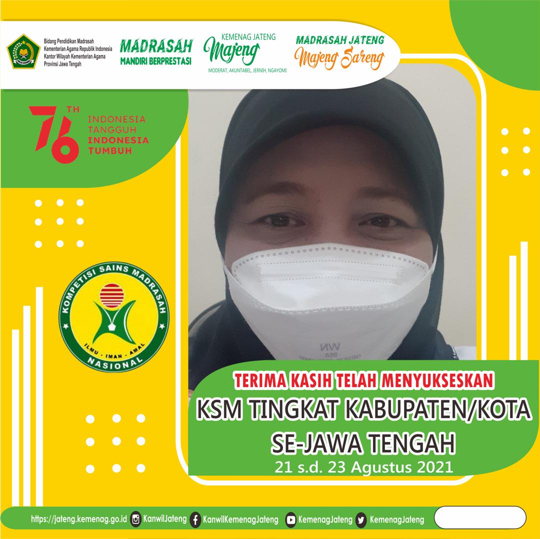 Sukses Gelar KSM Tingkat Kabupaten, Kasi Penmad Ucapkan Terimakasih