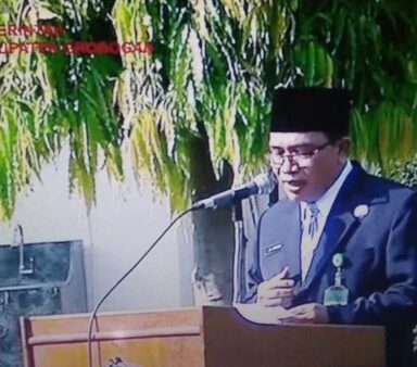 Kepala Kemenag Grobogan Pimpin Do’a HUT Kemerdekaan RI Untuk Indonesia Tangguh Indonesia Tumbuh