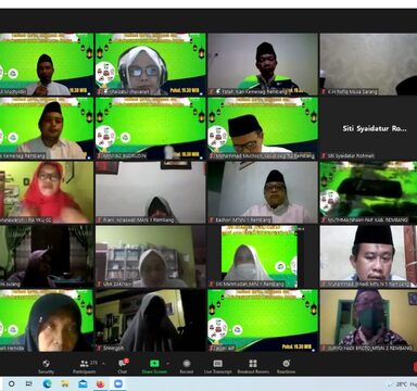 Ratusan ASN Kemenag Rembang Ikuti Istighosah Tahun Baru Hijriyah