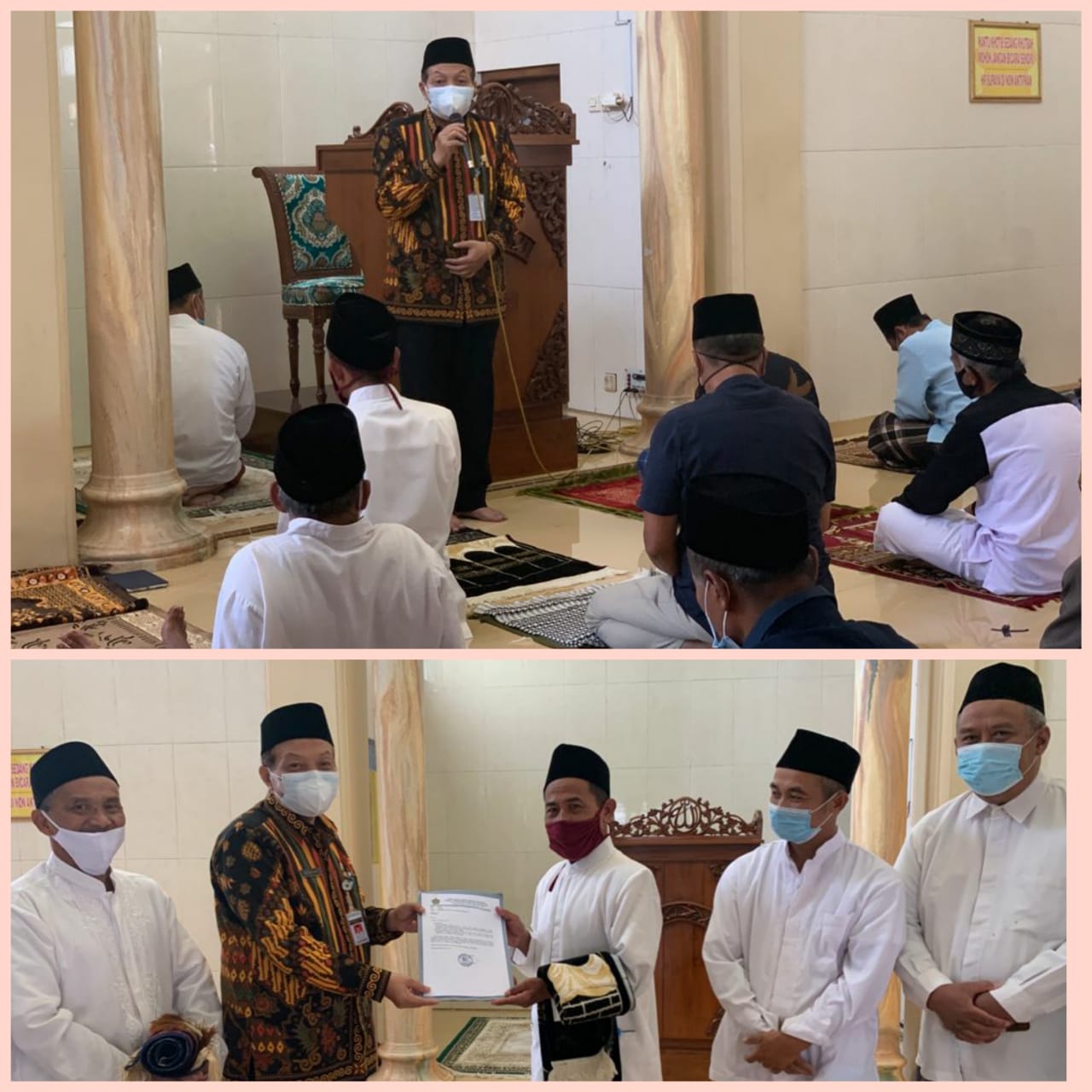 Sofia Nur, Sosialisasikan SE Menag 24/2021 di Masjid Al Ikhsan Magelang Utara