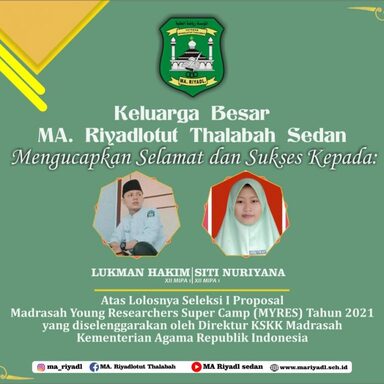 Kakankemenag Apresiasi Proposal Myres Lolos Penilaian Tingkat Nasional