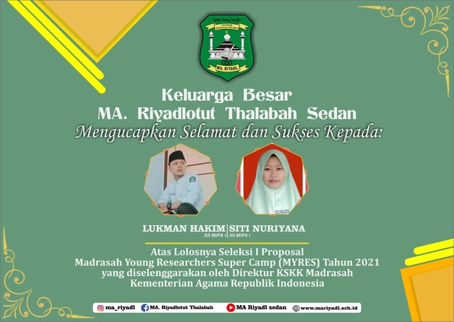 Kakankemenag Apresiasi Proposal Myres Lolos Penilaian Tingkat Nasional