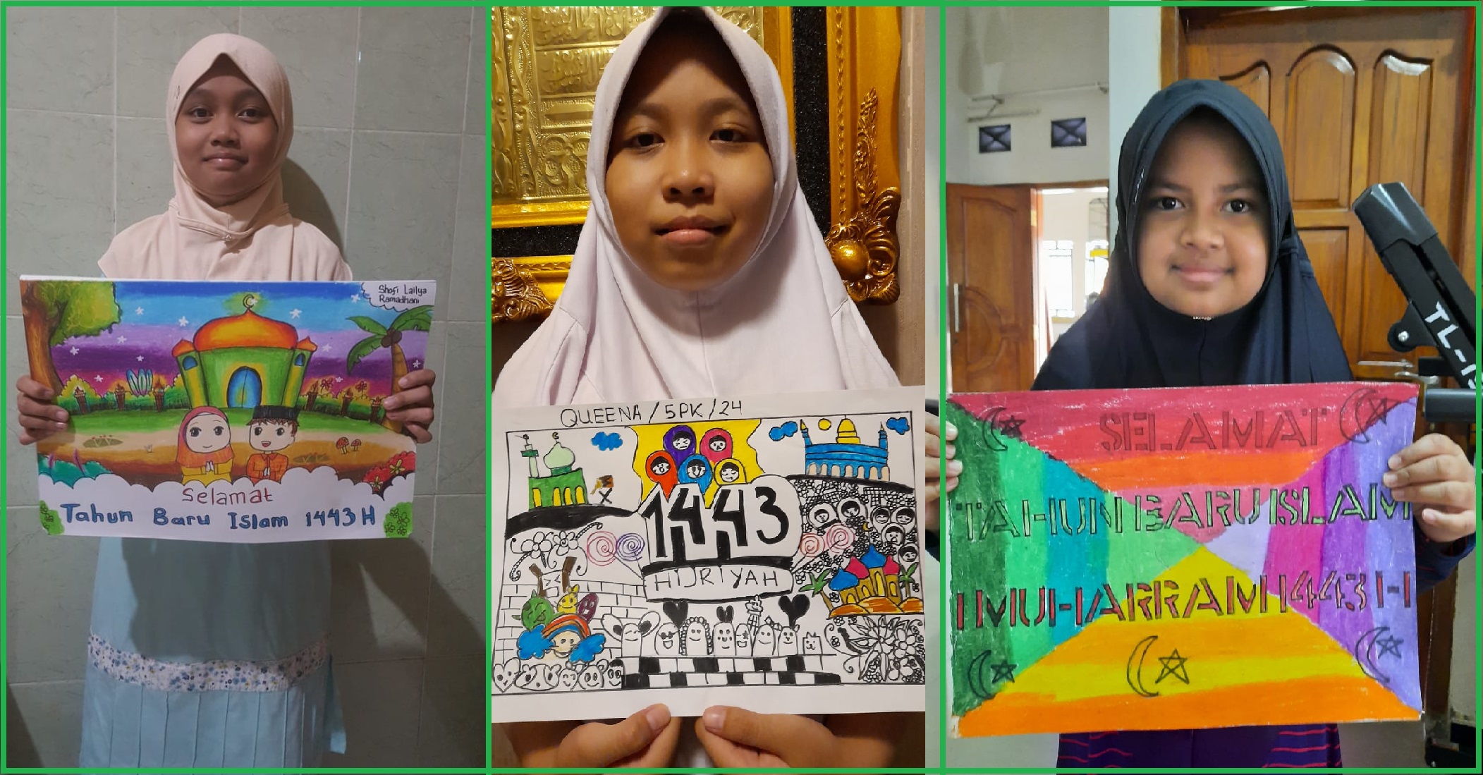 Lomba Poster Semarakkan Tahun Baru Hijriah MIN 1 Sukoharjo - Kantor