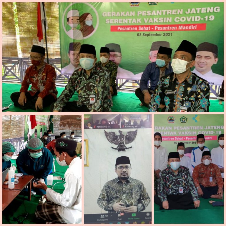 Dukung Program Vaksinasi Santri Ponpes Nasional