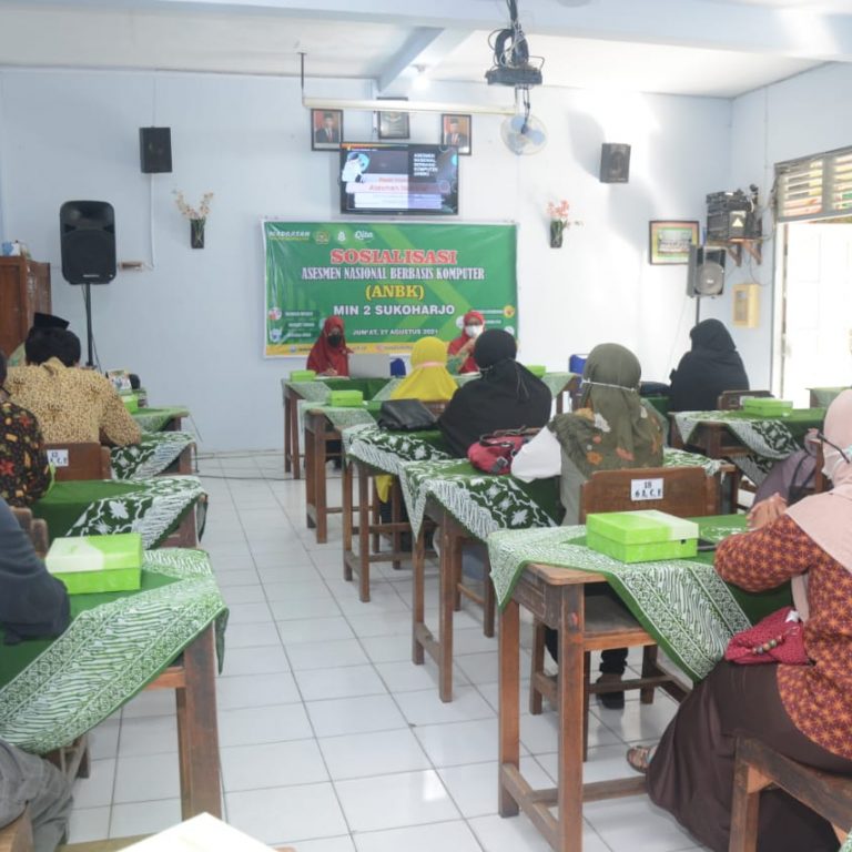 Bersinergi dengan Ortu Siswa, Min 2 Sukoharjo Serempak Melangkah Hadapi ANBK