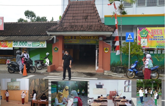 Usai Simulasi PTM, MIN 2 Sukoharjo Fokus Evaluasi Penjemputan Siswa