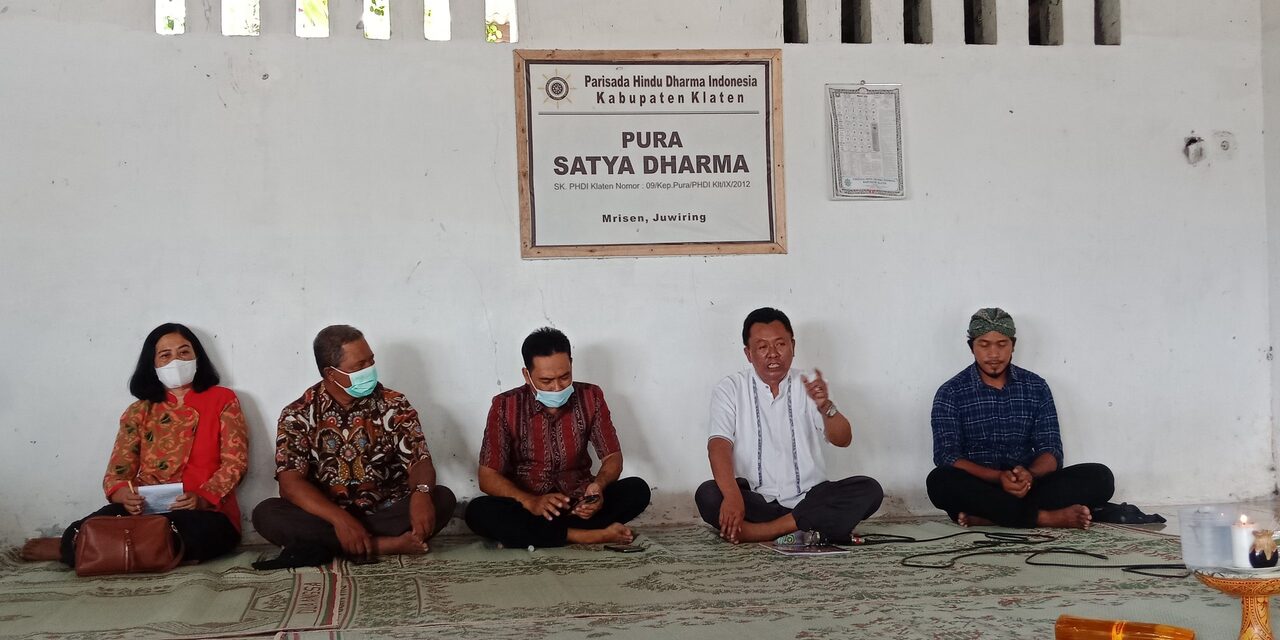 Ajang pertemuan sebagai sarana komunikasi untuk saling kolaborasi antara Umat Hindu, Penyuluh dan PHDI