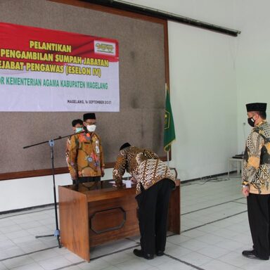ASN Kementerian Agama Kabupaten Magelang Menolak Ideologi Bangsa Selain Pancasila