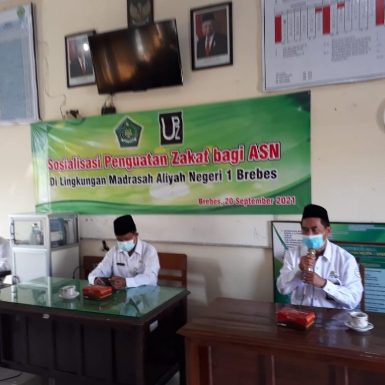 Apresiasi dan Sosialisasi Penguatan Zakat Bagi ASN di MAN 1 Brebes
