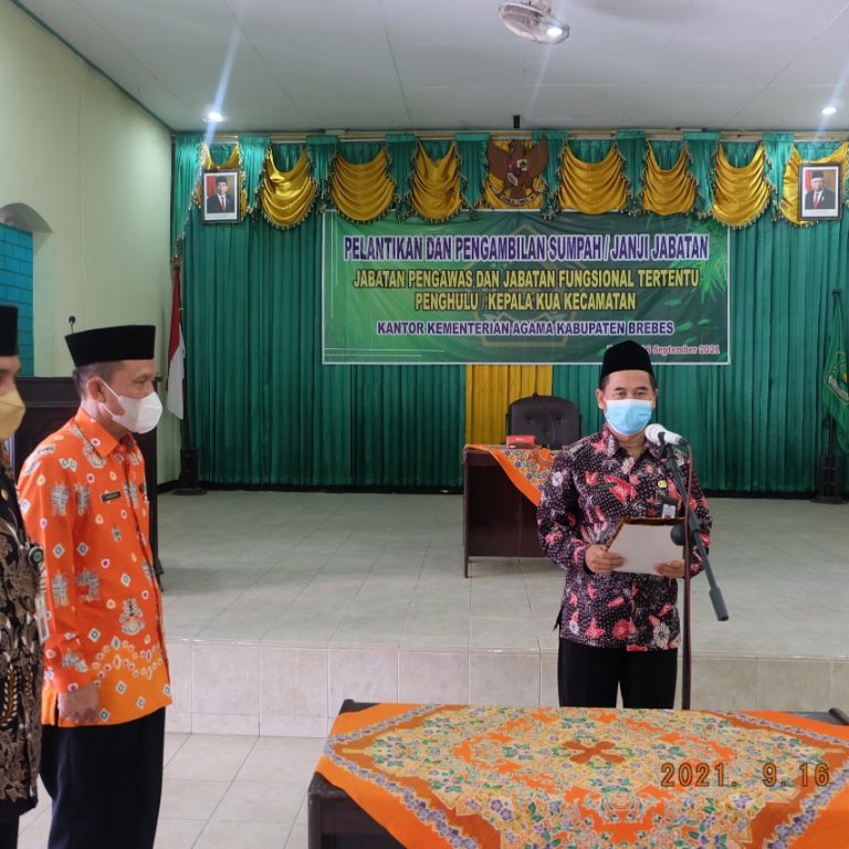 Promosi/Mutasi Modal Awal Bagi Pembangunan RB dan ZI di Kemenag Brebes