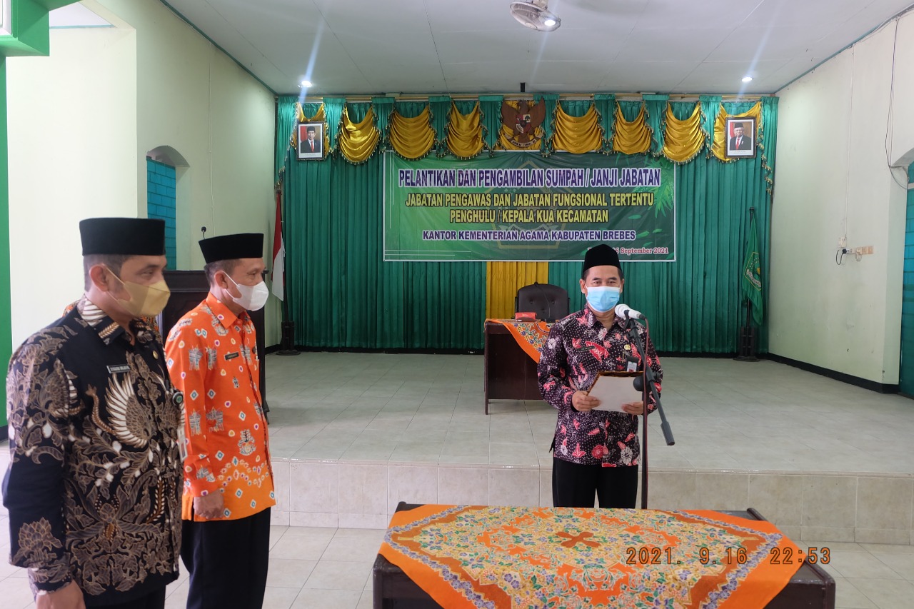 Promosi/Mutasi Modal Awal Bagi Pembangunan RB dan ZI di Kemenag Brebes