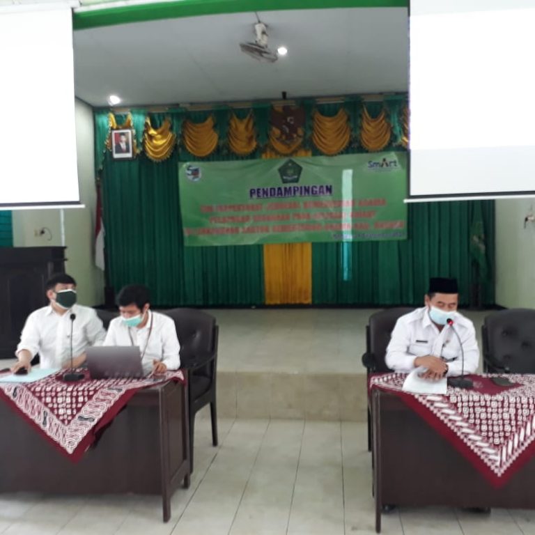 Irjen Pendampingan Pelaporan Keuangan pada Aplikasi SMART di Kemenag Brebes