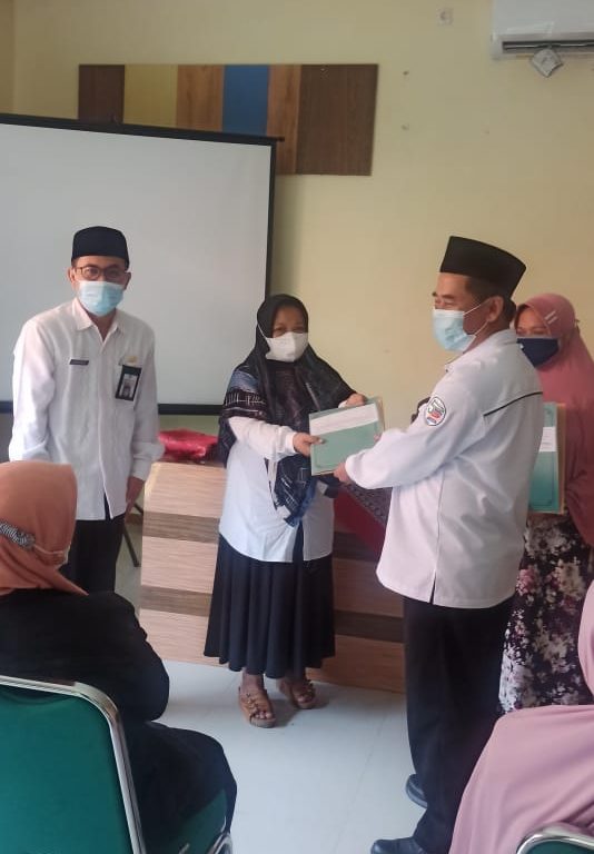 PaudQu  Al Muhyi Tegalgandu Wanasari Terima IJOP