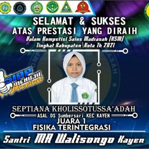 Santri MA Walisongo Pati Siap Menuju KSM Provinsi