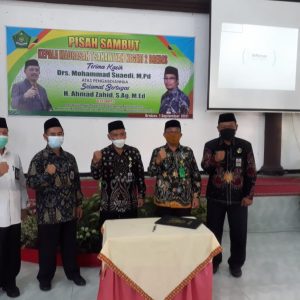 Prosesi Serah Terima Jabatan Kepala MTsN 2 Brebes