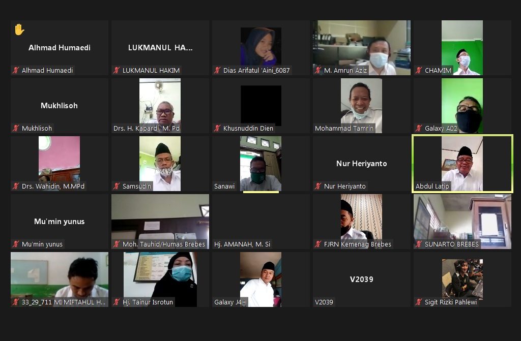 Webinar PTM Pada Masa PPKM Level 3 Di Brebes