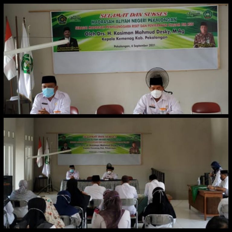 Pembinaan Kakankemenag Dalam Penguatan MAN Pekalongan sebagai Madrasah Riset