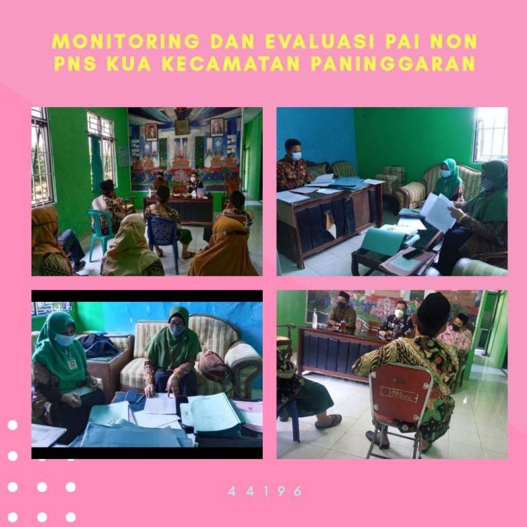 Monev di KUA Paninggaran