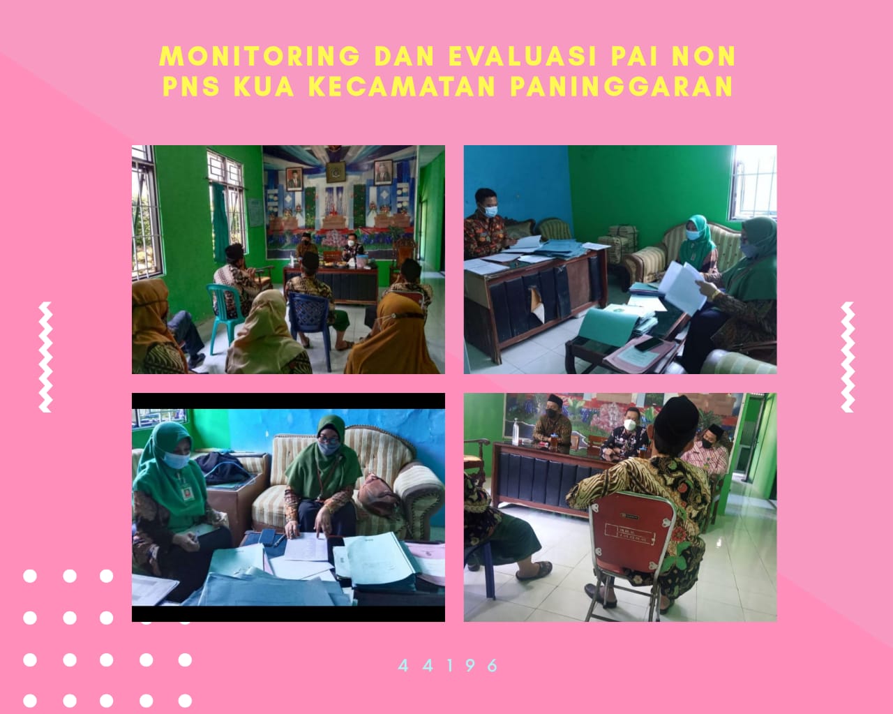 Monev di KUA Paninggaran