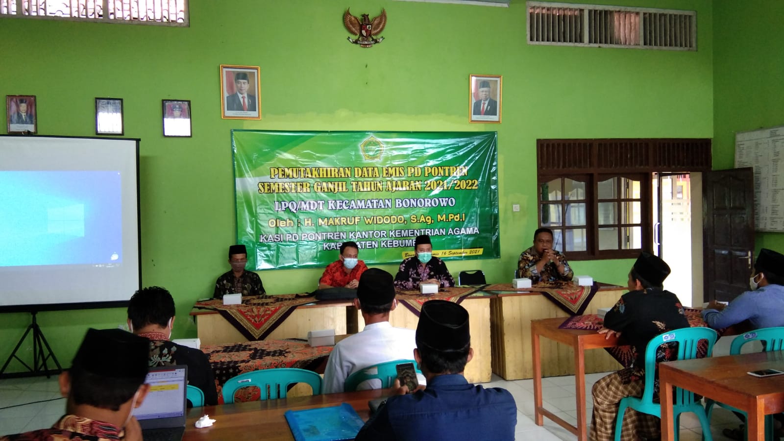 Benahi Data Lembaga Keagamaan Islam, Kemenag Kebumen Mutakhirkan Data EMIS