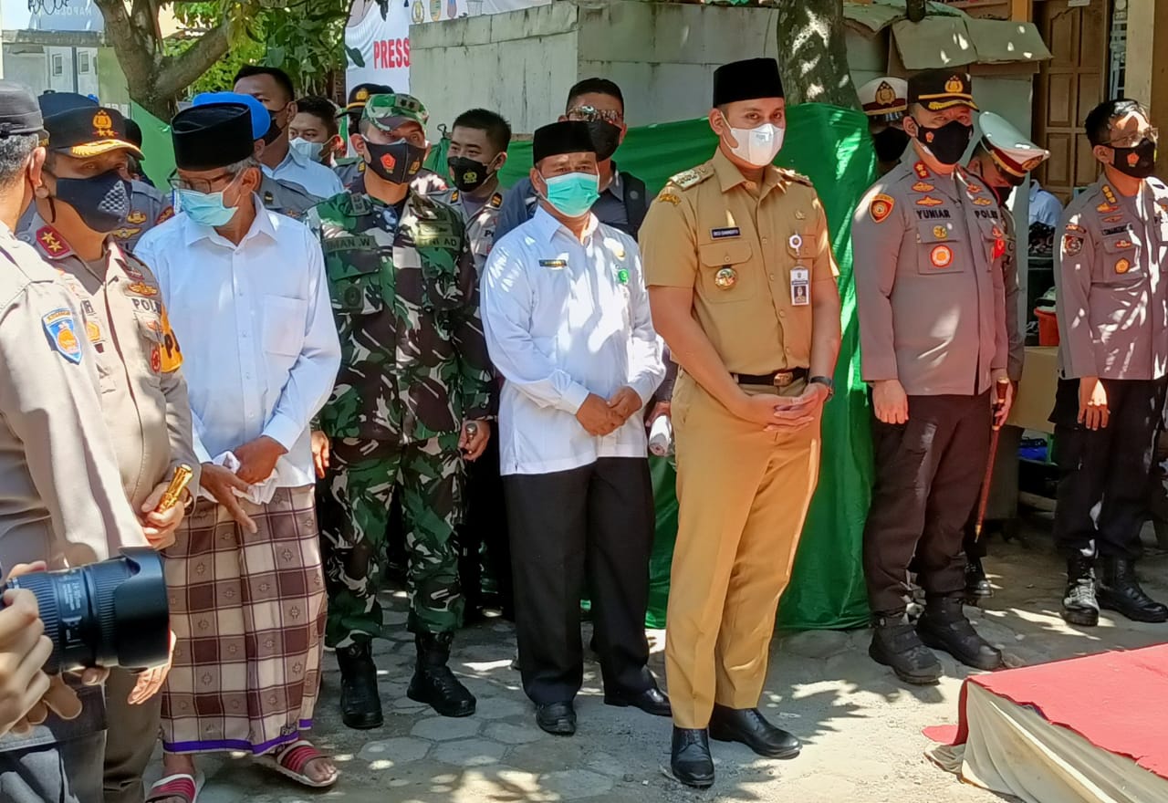 Lawan Covid-19, Ratusan Santri Ponpes ARIS Ikuti Vaksinasi