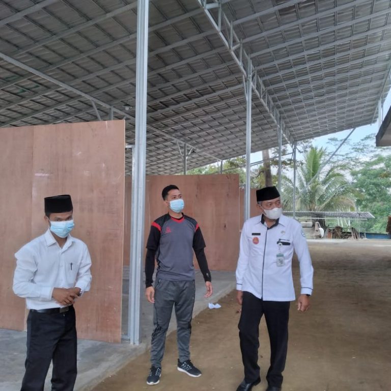 Kepala Kemenag Wonosobo Monitoring PTM MTs Berbaur Sapuran