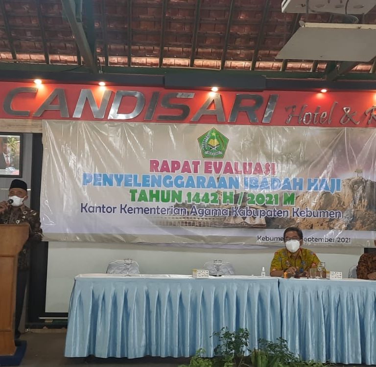 Rapat Evaluasi Haji, Kakankemenag Ajak Calon Jamaah Sukseskan Vaksinasi Covid – 19