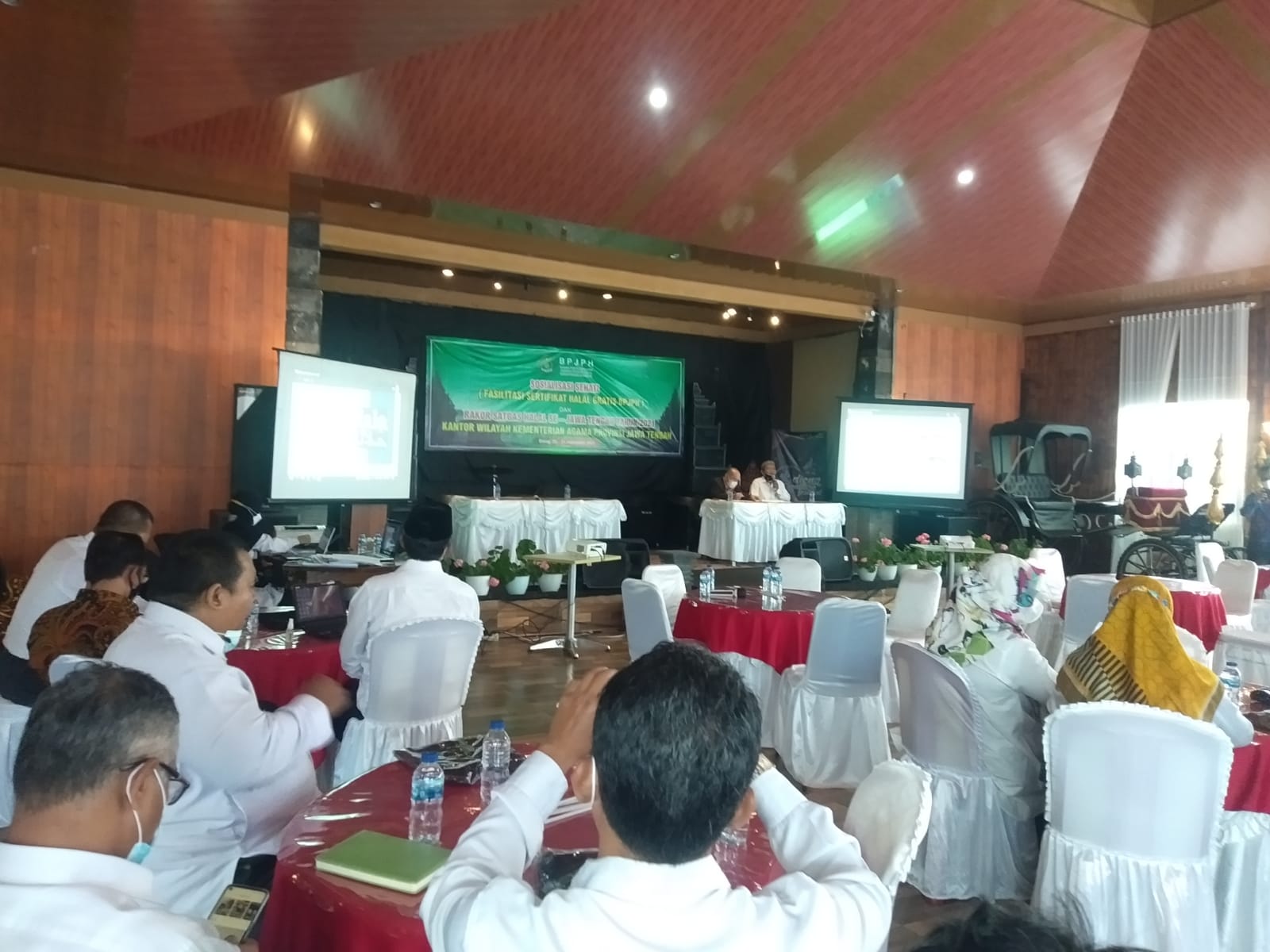 Gara Zawa Kankemenag Kab. Pekalongan Ikut Rakor Satgas Halal se-Jateng