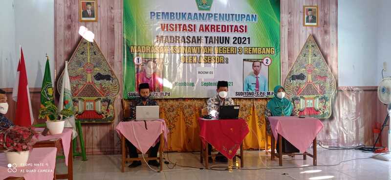 Kakankemenag Buka Akreditasi MTsN 3 Rembang