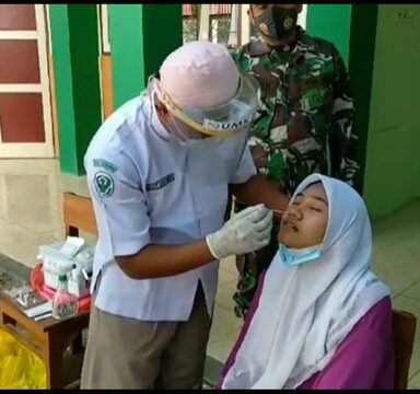 Tim Satgas Covid19 Monev Persiapan PTM MTsN  5 Rembang