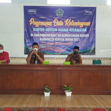 Pentingnya Penyusunan Data Kelembangaan dalam Pengambilan Kebijakan