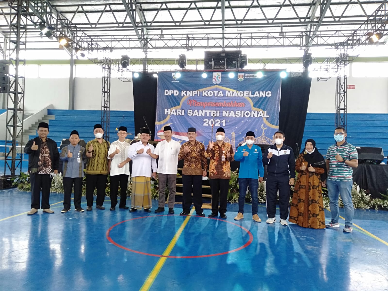 DPD KNPI Kota Magelang Gelar Acara Peringati Hari Santri Nasional Tahun 2021