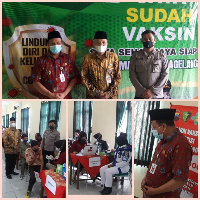 MAN Kota Magelang Laksanakan Vaksin Tahap 2