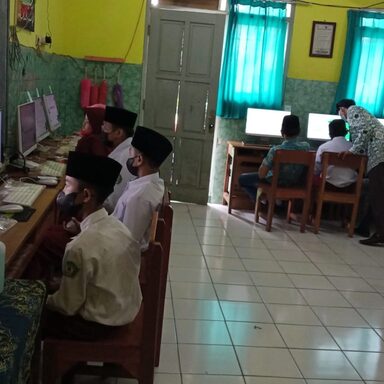 MI Futuhiyyah Palebon Gelar Gladi Bersih AKMI