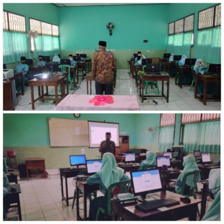 ANBK MTsN 1 Rembang Berjalan Lancar