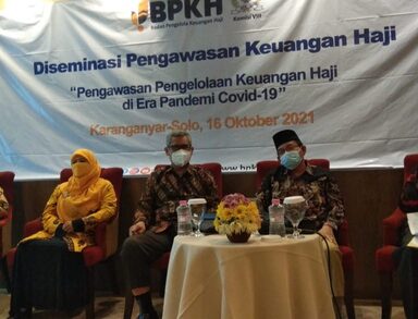 Ka. Kankemenag Menjadi Pembicara Diseminasi Pengawasan Keuangan Haji