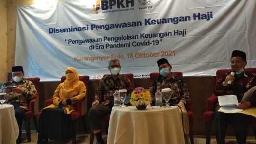 Ka. Kankemenag Menjadi Pembicara Diseminasi Pengawasan Keuangan Haji