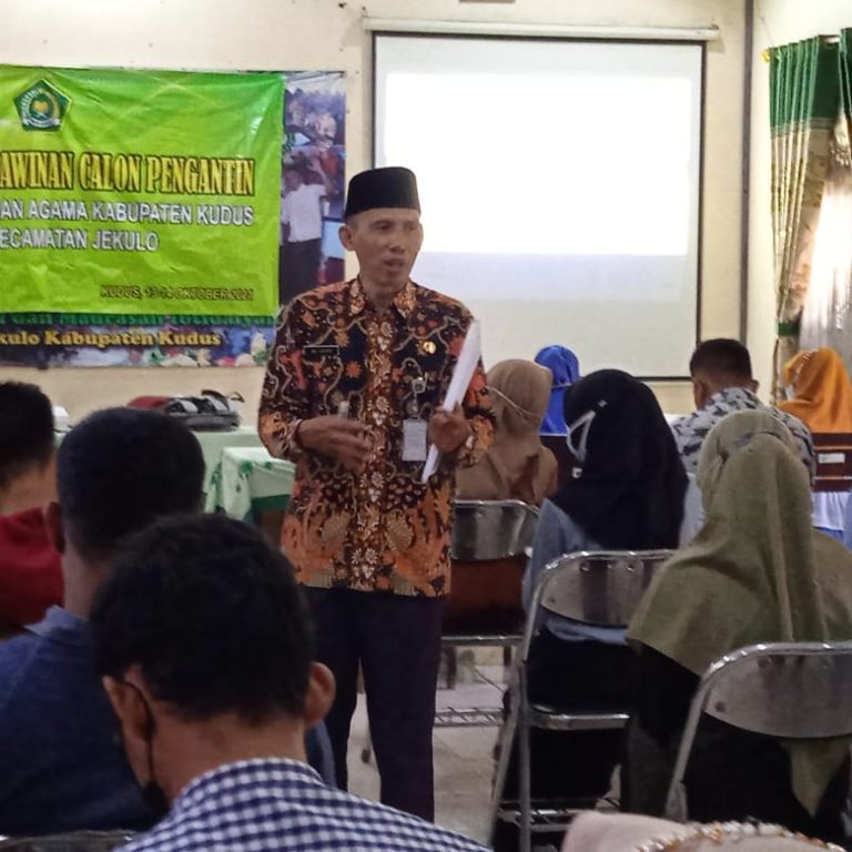 Tekan Angka Perceraian, Kemenag Kudus Bimbing 81 Pasang Calon Pengantin