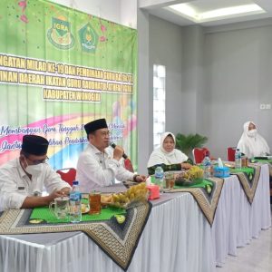 Ka. kankemenag Wonogiri, H, cahyo Sukmana memberikan pembinaan kepada anggota IGRA