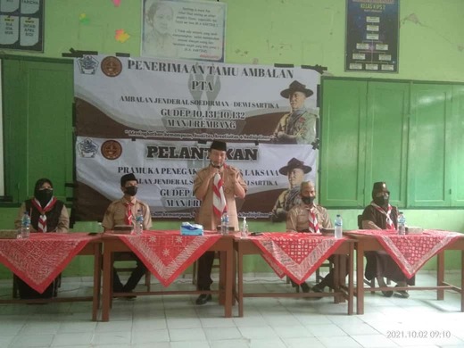 Penerimaan Tamu Ambalan Diadakan secara Daring