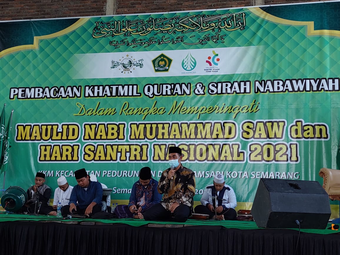 Kemenag Kota Semarang Dukung Penuh Kesuksesan Dennis dalam KSM Nasional 2021