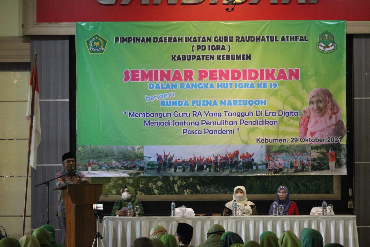 Peringati HUT Ke – 19, IGRA Kemenag Kebumen Selenggarakan Seminar Pendidikan