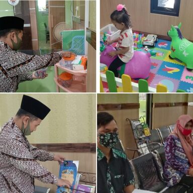 Tamu Nyaman dengan Fasilitas PTSP Kemenag Rembang