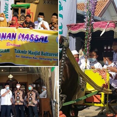 Peringati Maulid Nabi dan Hari Santri, Penyuluh Agama Islam Adakan Khitan Massal