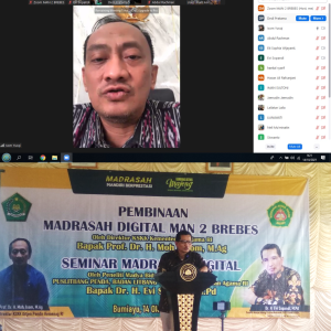 seminar Madrasah Digital di MAN 2 Brebes