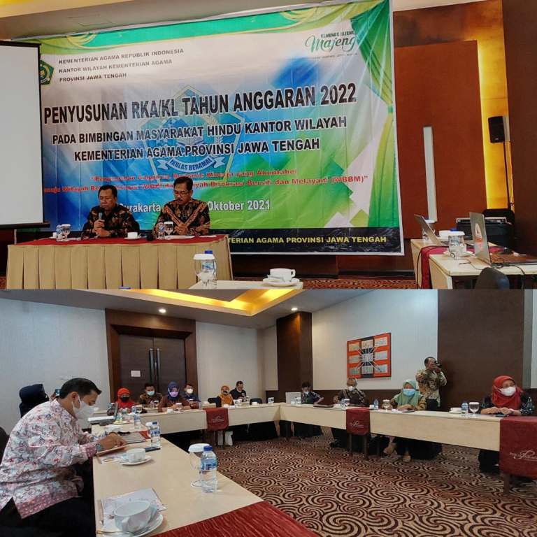 Bimas Hindu Bersinergi dengan Penyusun Rencana Kegiatan dan Anggaran Kab/Kota Se-Jawa Tengah