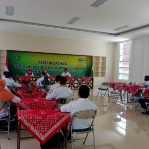 Kanwil Kementerian Agama Provinsi Jawa Tengah dengan mengadakan Kegiatan Penyelesaian Tindak lanjut LHP atas LKPP (Laporan Keuangan Pemerintah Pusat) tahun 2020 terkait asset, Senin (18/10) di Aula PLHUT Kankemenag Wonogiri.